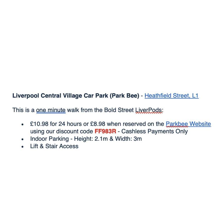 The Bold St Liverpods By Serviced Living Liverpool Dış mekan fotoğraf